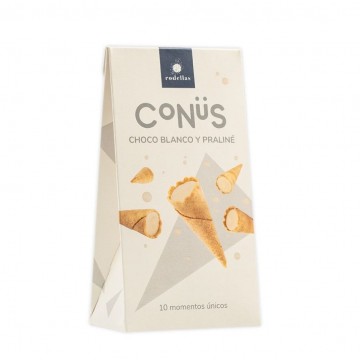 Conus Chocolate Blanco Praline 70g Conüs