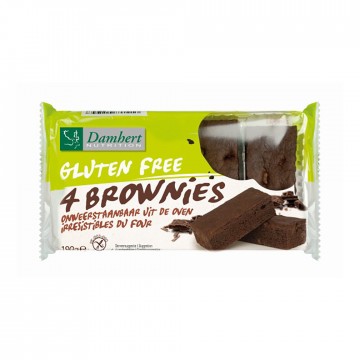 Brownies SinGluten 4x180g Damhert