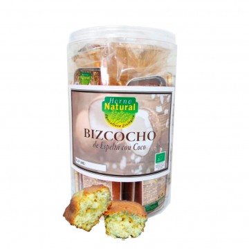 Bizcochos de Espelta con Coco Eco 18uds Horno Natural