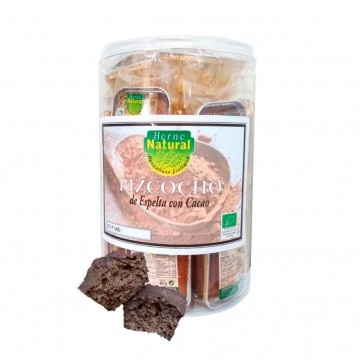 Bizcochos de Espelta con Cacao Eco 18uds Horno Natural