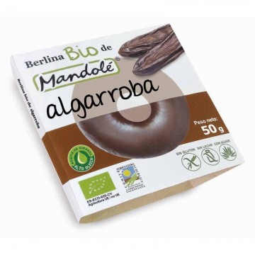 Berlina de Algarroba SinGluten Bio 50g Mandole