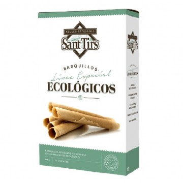 10 Barquillos artesanos Eco Sant Tirs