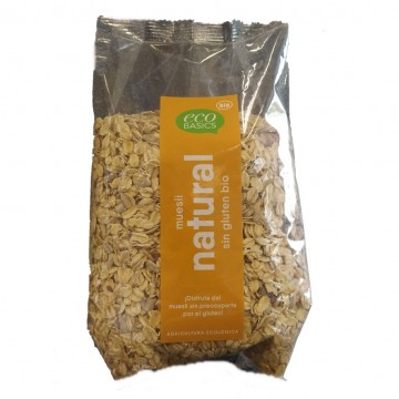 Muesli Natural SinGluten Bio 500g Eco Basics