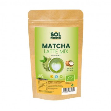 Matcha Latte Mix SinGluten Eco Vegan 200g Solnatural