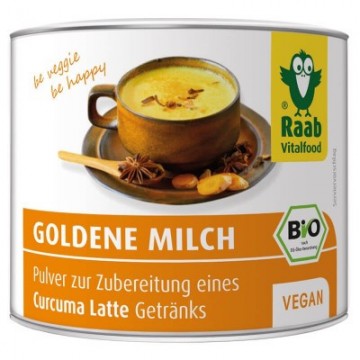 Golden Latte Polvo Bio Vegan 70g Raab