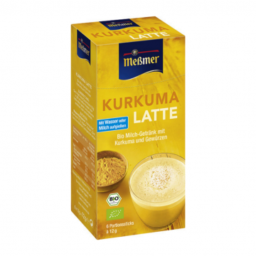 Curcuma Latte Bio 6 Sticks Messmer