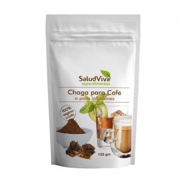 Chaga para Cafe en Polvo Vegan 125g Salud Viva