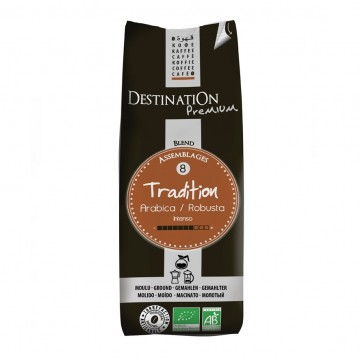 Cafe Molido Tradicion Arabica Robusta Bio 250g Destination