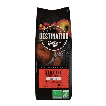 Cafe Molido Stretto Italiana Bio 250g Destination