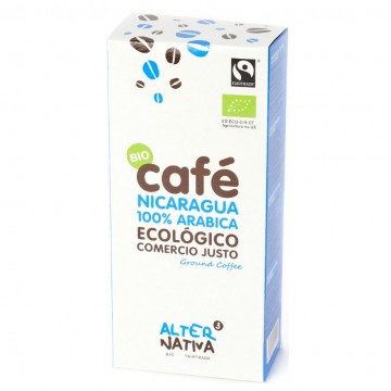 Cafe Molido Nicaragua Arabica SinGluten Bio 250g Alternativa3