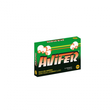 AVIFER 30 COMP 525MG