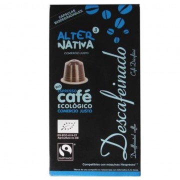 Cafe en Capsula descafeinado Bio 10caps Alternativa3