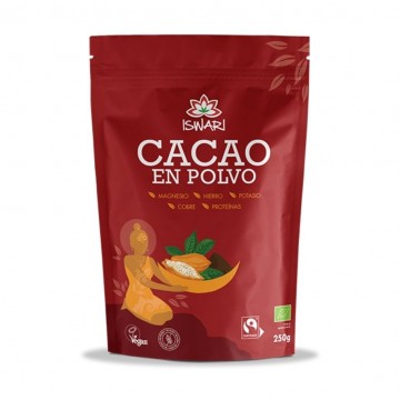 Cacao en Polvo SinGluten Bio Vegan 250g Iswari