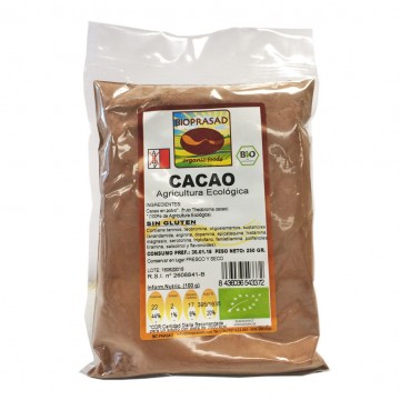 Cacao en Polvo SinGluten Bio 250g Bioprasad