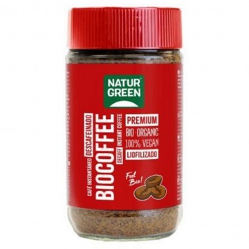 Biocoffe descafeinado Soluble Vegan Bio 100g Natur-Green