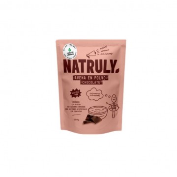 Avena en Polvo Chocolate SinGluten Eco Vegan 500g Natruly