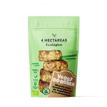 Veggy Burguer Legumbres a La Provenzal Eco Vegan 140g 4 Hectareas