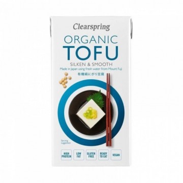 Tofu Sedoso Japones SinGluten Vegan 300g Clearspring