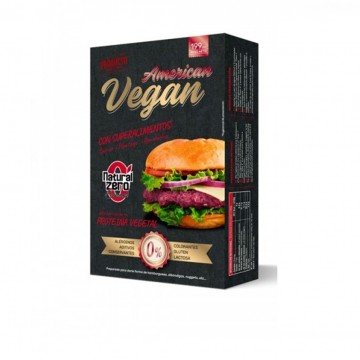 Preparado de Hamburguesa American SinGluten Vegan 195g Natural Zero