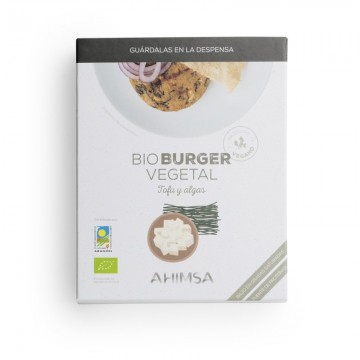 BioBurguer Vegetal de Tofu y Algas Eco Vegan 160g Ahimsa