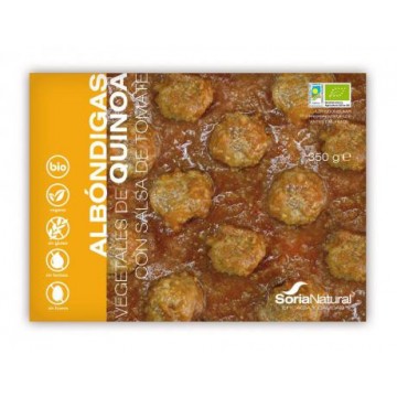 Albondigas Vegetales de Quinoa con Salsa de Tomate Vegan 350g Soria Natural