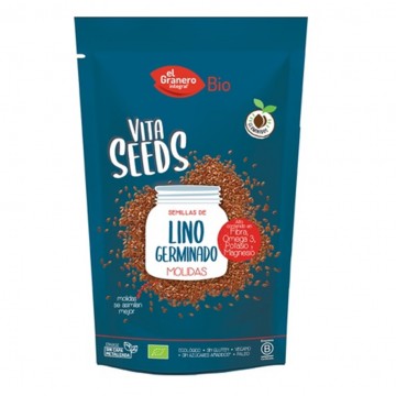 Vitaseeds Lino Germinado SinGluten Bio Vegan 200g El Granero Integral