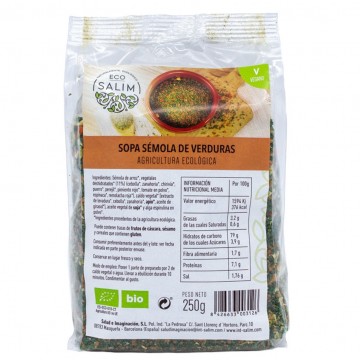 Semola de Verduras Eco 250g Eco-Salim