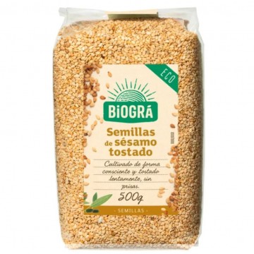 Semillas de Sesamo Tostado Bio 500g Biogra