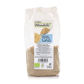 Semillas de Lino Dorado Triturado Bio 175g Mandole