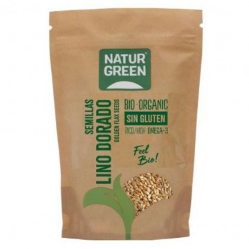 Semillas de Lino Dorado SinGluten Bio Vegan 250g Natur-Green