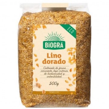 Semillas de Lino Dorado Eco 500g Biogra