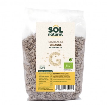 Semillas de Girasol Bio 500g Solnatural