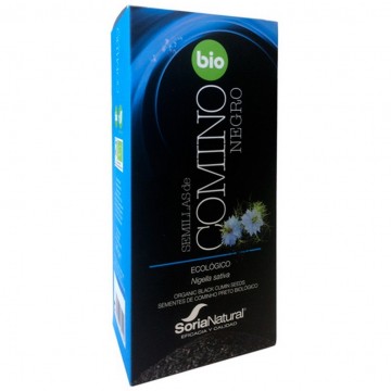 Semillas de Comino Negro Enteras Bio Vegan 250g Soria Natural