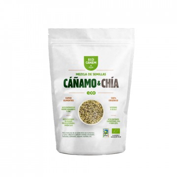 Semillas de Cañamo y Chia SinGluten Eco Vegan 200g Ecocanem