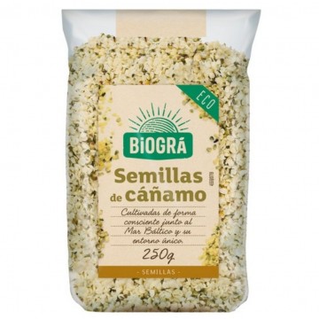 Semillas de Cañamo Peladas Eco 250g Biogra