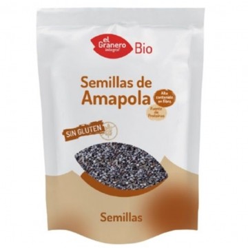 Semillas de Amapola SinGluten Bio 200g El Granero Integral