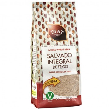 Salvado Integral de Trigo Vegan 200g Diet-Radisson