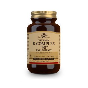 B-COMPLEX "50" 50 CÁPS.VEG.