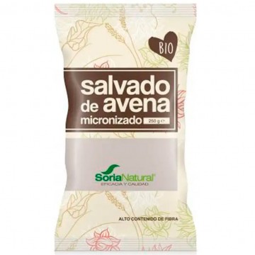 Salvado de Avena Fino Micronizado Vegan 250g Soria Natural