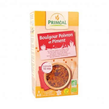 Receta Bulgur Pimiento Chili Eco Vegan 300g Primeal