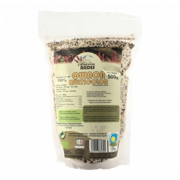 Quinoa Multicolor Grano 500g El Oro De Los Andes