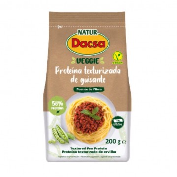 Proteina Texturizada de Guisante SinGluten Vegan 200g Natur Dacsa