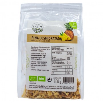 Piña deshidratada Bio Vegan 100g Eco-Salim