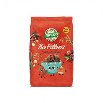 Pillows Cacao y Avellanas SinGluten Bio 375g Biocop