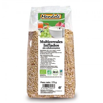 Multicereales Inflados Bio 175g Mandole