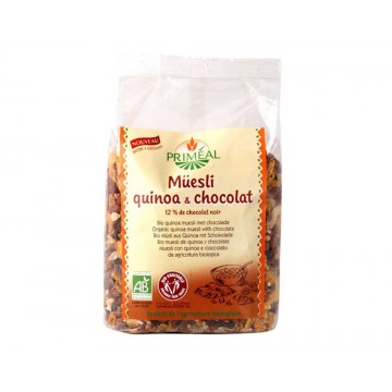 Muesli Quinoa y Chocolate Bio 375g Natursoy