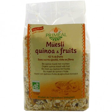 Muesli Quinoa Frutas Fertilia 375g Fertilia