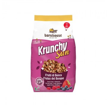 Muesli Krunchy Sun Frutas del Bosque Bio Vegan 750g Barnhouse