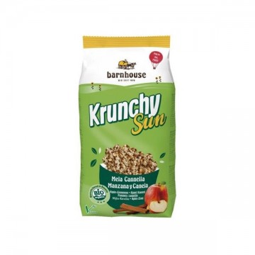 Muesli Krunchy Sun de Manzana y Canela Bio Vegan 750g Barnhouse