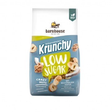 Muesli Krunchy Frutos Secos Bajo en Azucar Bio 375g Barnhouse